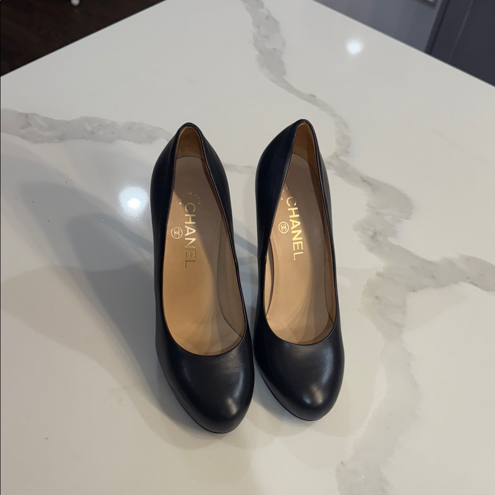 CHANEL Classic Black Heels